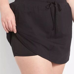 Black Athletic Skort